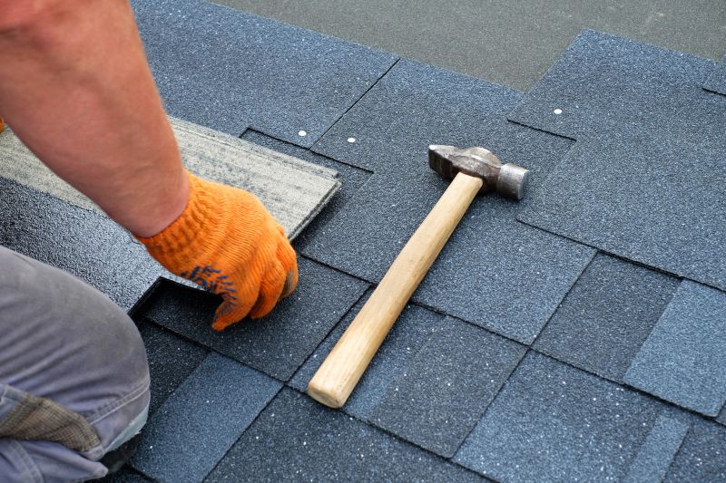 Asphalt Shingle Repair Process
